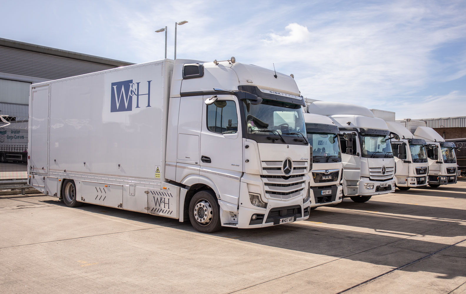 Road freight services