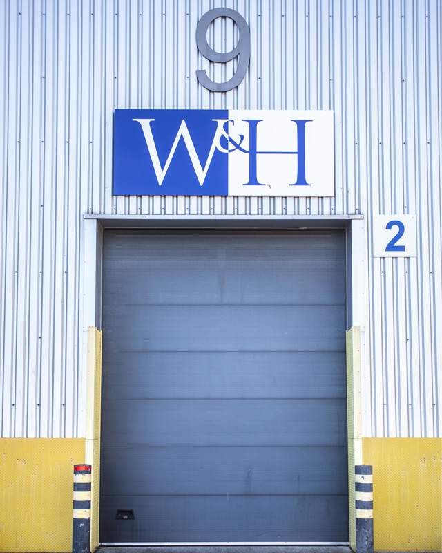 Storage room corridor view